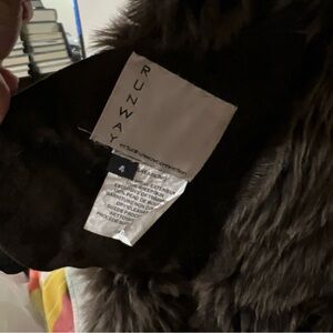 Runway Women's Elegant Black Leather Jacket